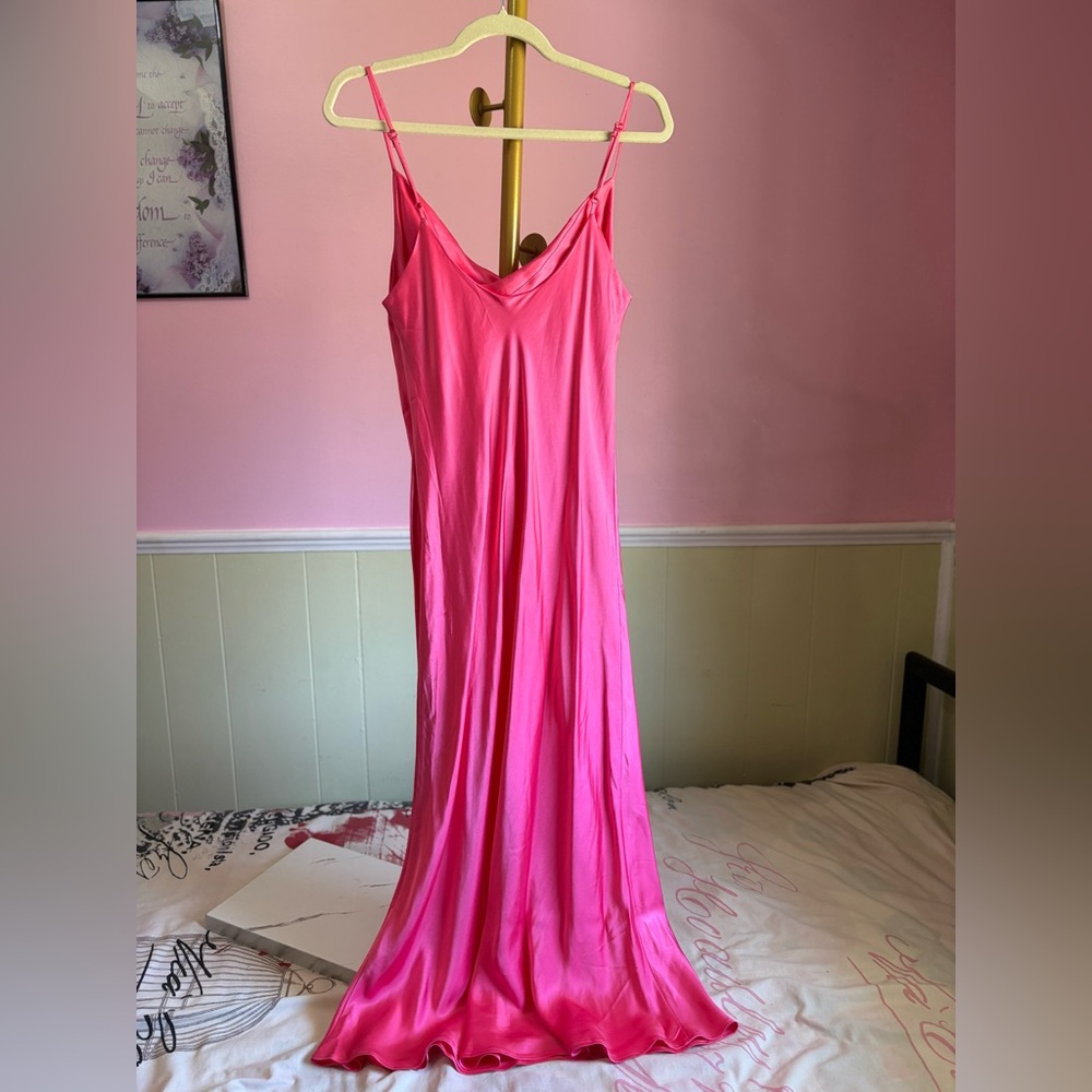 Zara Pink Midi Dress - Picture 6 of 6